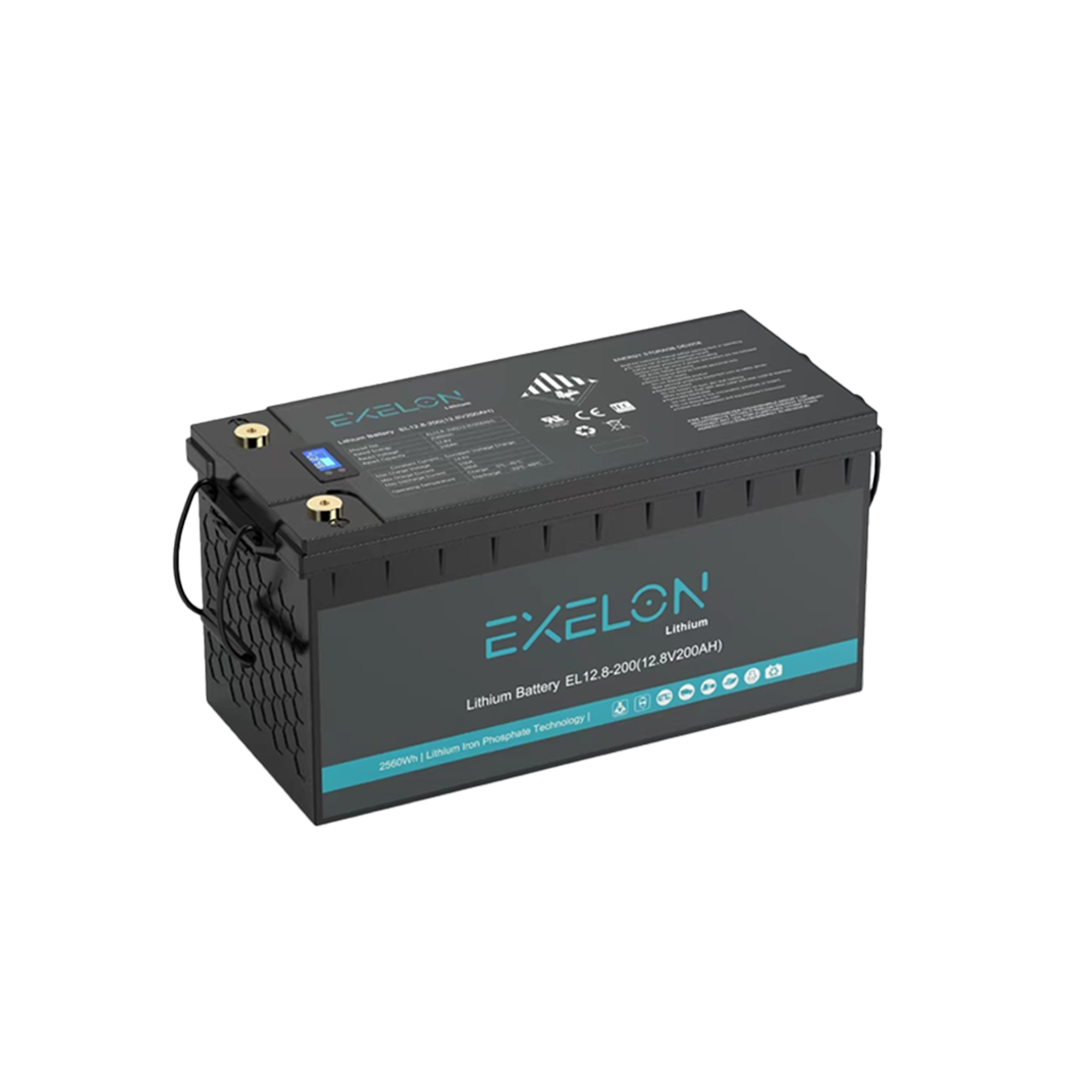 12,8 V 200 A LİTYUM AKÜ